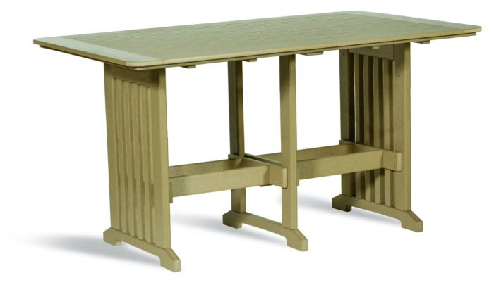 72" x 43" Square Counter Table 36"H