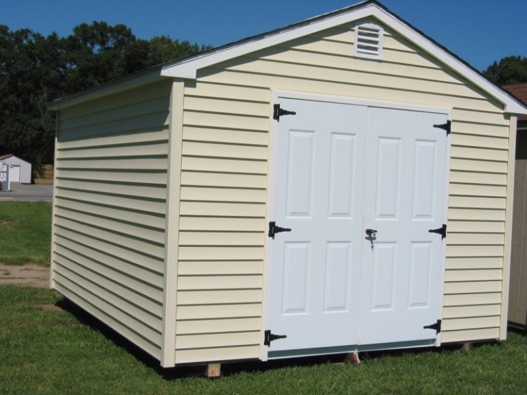 Gable Vinyl Shed
