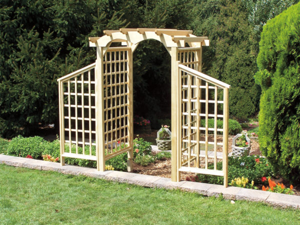 Wooden Garden Arbors