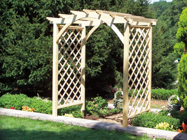 Diamond 67″ Round Top Arbor