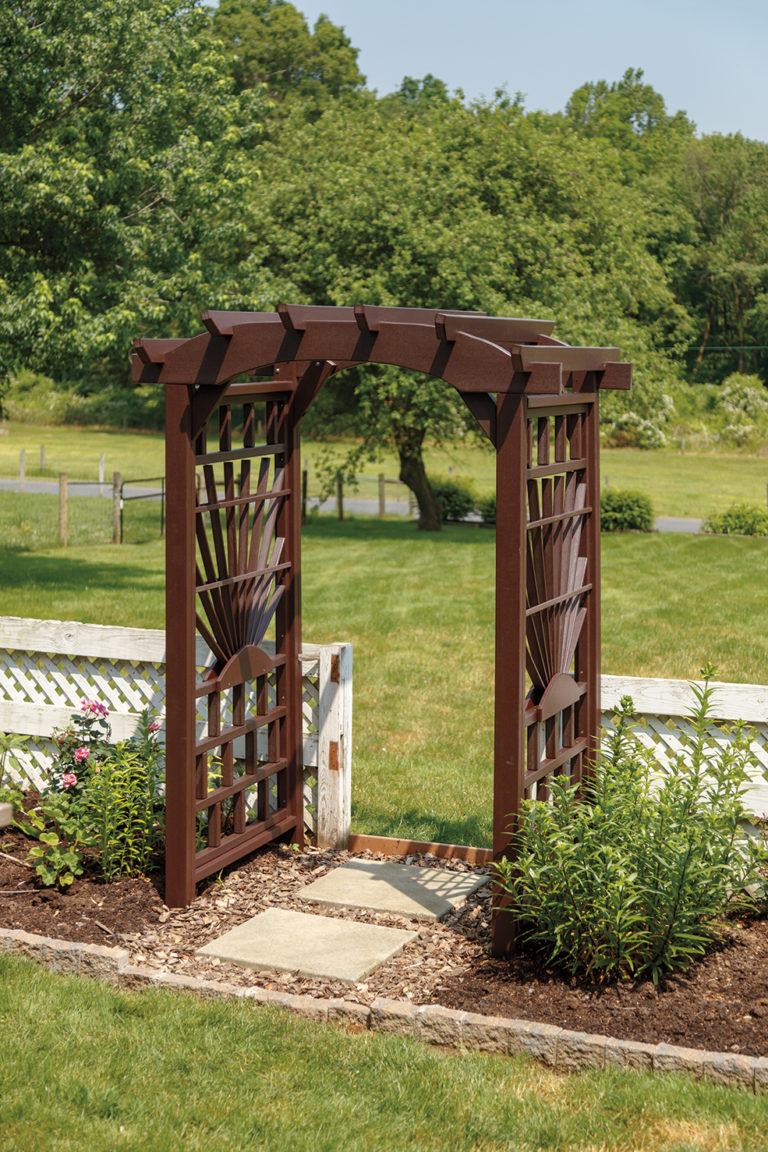 Sunrays 48" Round Top Arbor