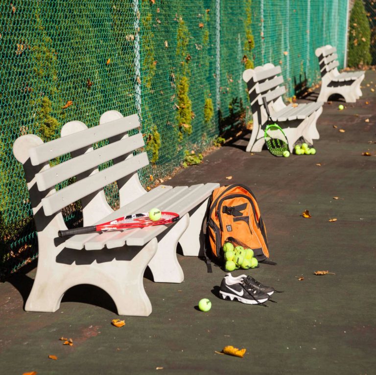 72” Poly Park Bench - Image 3