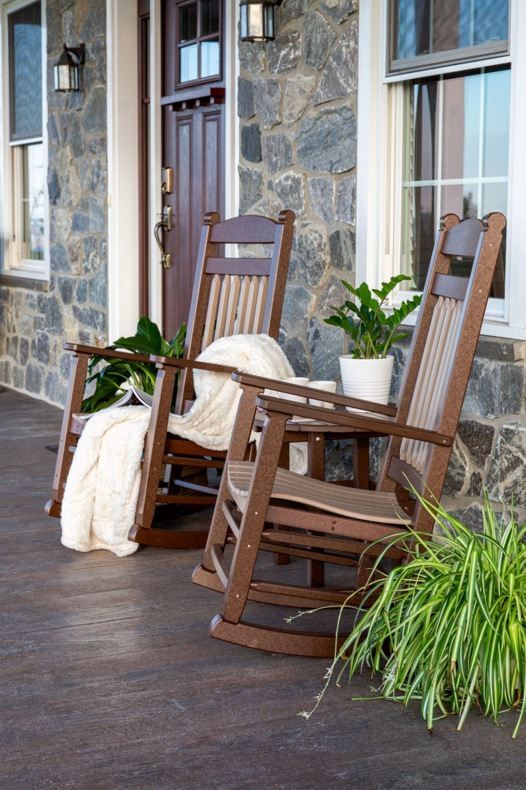 Lumbar Porch Rocker - Image 2