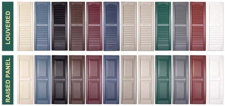 Vinyl Louvered Shutters - Image 2