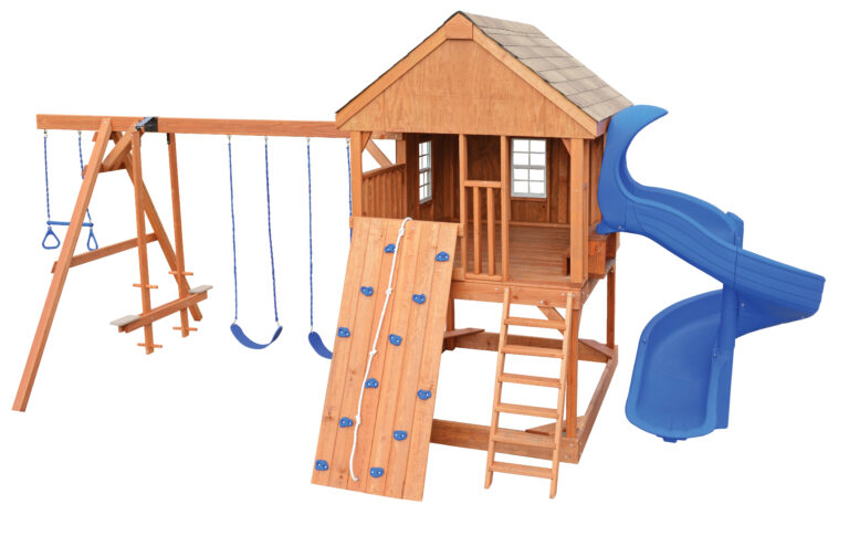 Country Cabin Spiral Playset