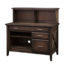 Newport credenza with file drawers and keyboard tray