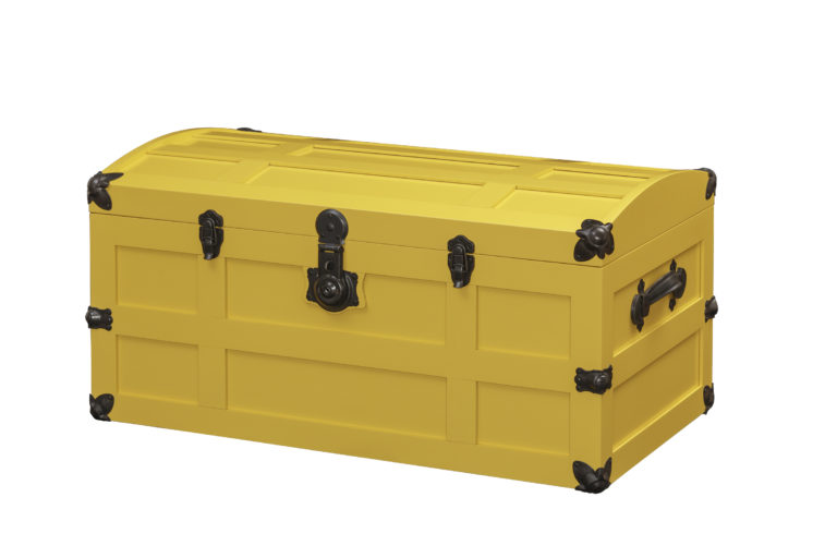 Maple Painted Steamer Trunk