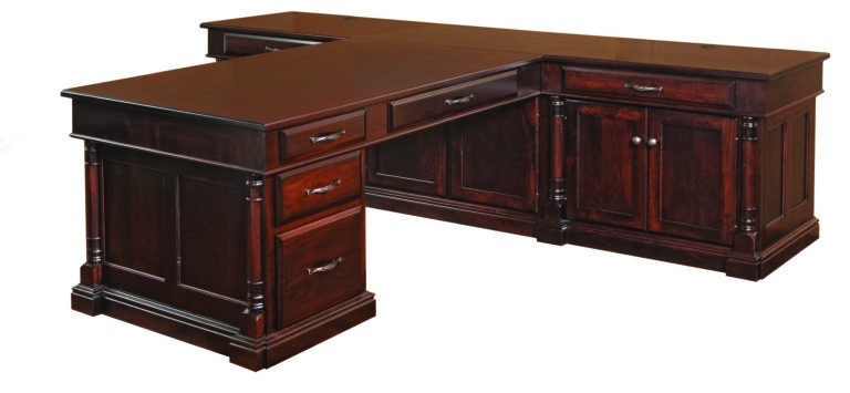 Harrison Partners Desk, Complete 7 piece set - Image 3