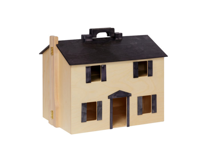 Folding Doll House w/ Furniture - Image 2