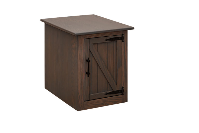 Barn Door End Table