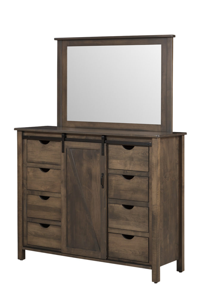 Springfield Tall Dresser w/ Barn Door