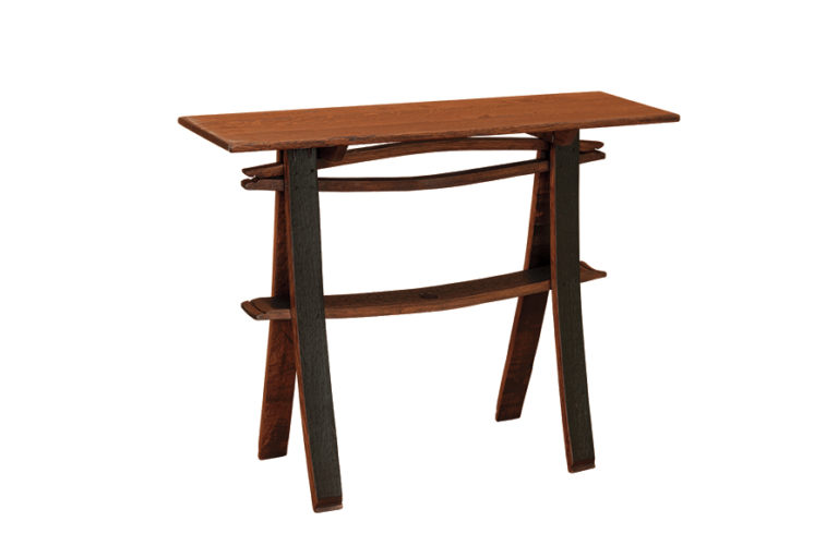 Barrel Sofa Table