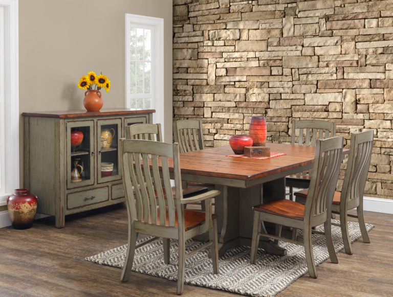 Clifton Double Pedestal Table - Image 2