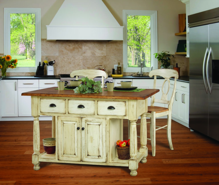 French Country Kitchen Island - Image 3