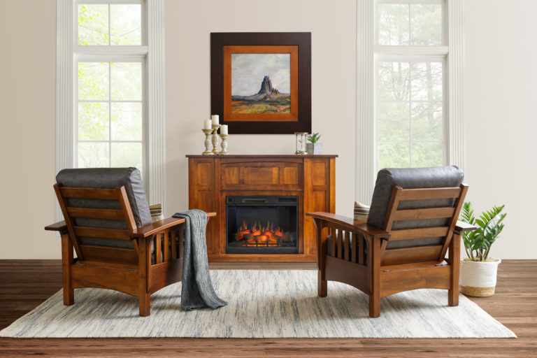 Electric Fireplace Mantle - Image 3