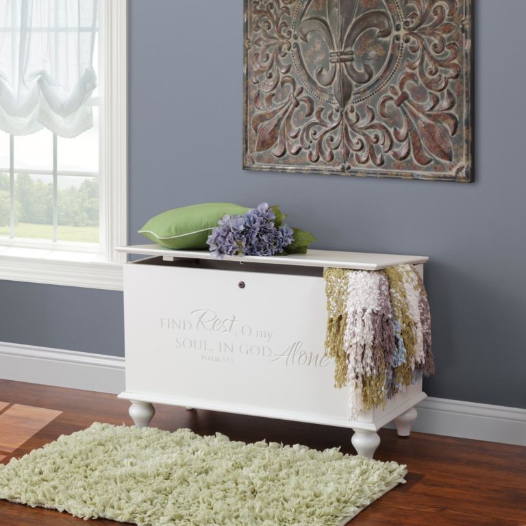 Savannah Series chest with interior storage