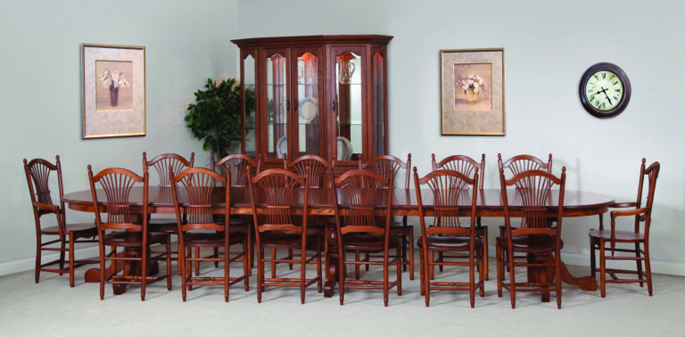 Scranton Triple Pedestal Table - Image 2