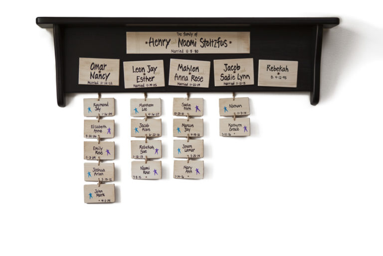 Family Tree Shelf