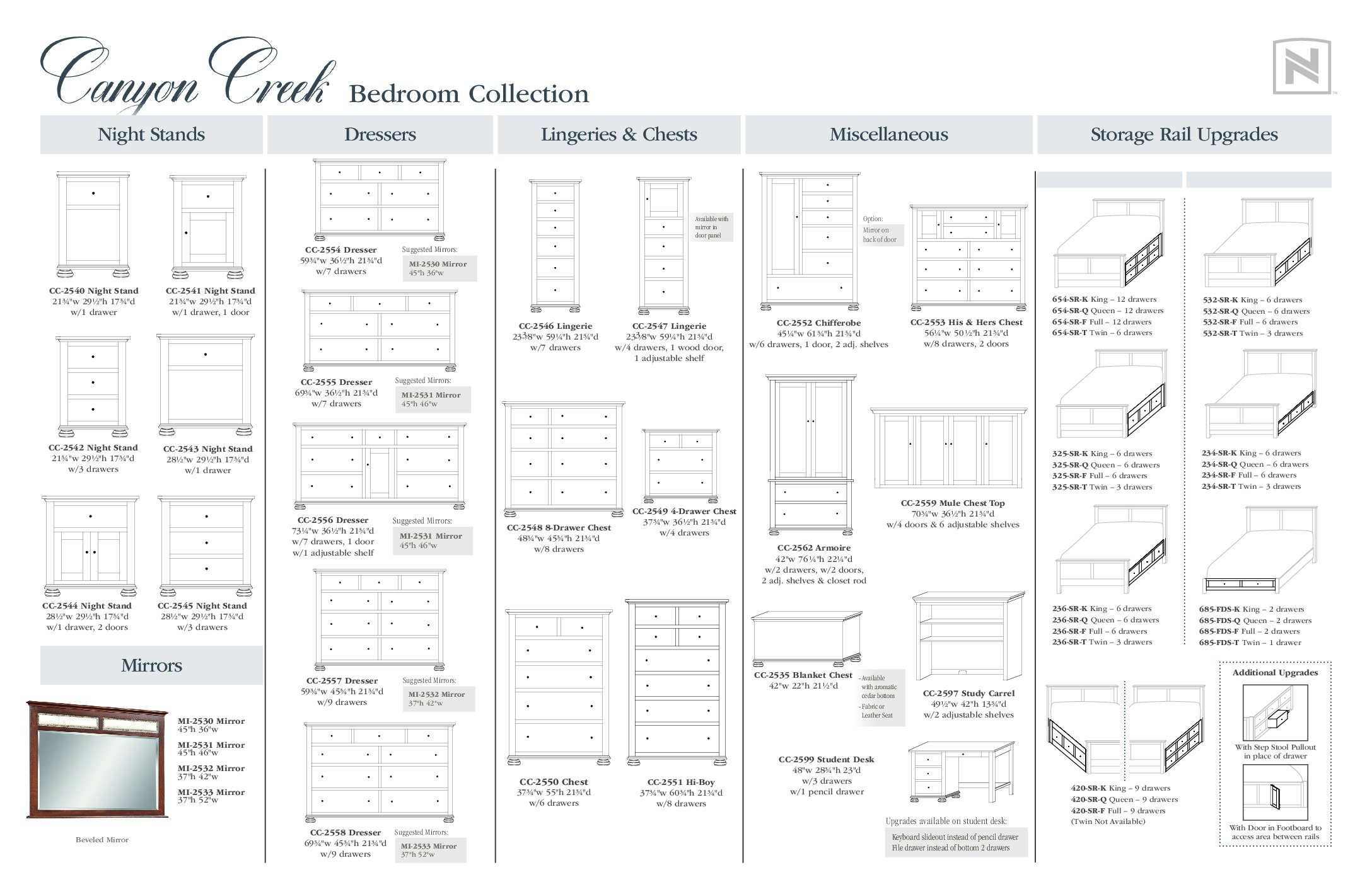 Canyon Creek Bedroom Collection - Image 7